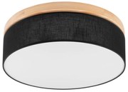 Brilagi - LED Плафон BELLADONNA 3xE27/15W/230V черен/бор