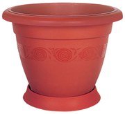 Саксия Лукс N-17 (LS-017) кафява 1,5л