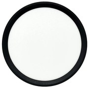 LED таванно осветително тяло LED/18W/230V 3000/4000/6500K pr. 23 cm черно