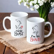 Чаши за двойки -  I`m his Beauty I`m her Beast
