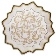 Бяла порцеланова чиния ø 23,5 cm Vassoio - Brandani