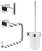 GROHE 40757001 - Комплект аксесоари ESSENTIALS CUBE лъскав хром