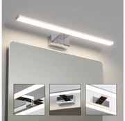 Brilagi - LED осветление за огледало VESTRA LED/12W/230V 60 cm IP44 хром