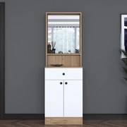 Портманто P6, цвят Орех Бял