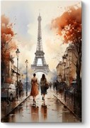 Картина "Autumn in Paris" TopMebel на платно с дигитален печат 70x100x3cm