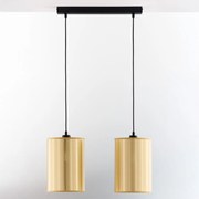 Jupiter 2091 - Полилей на кабел CORTINA 2xE27/15W/230V златен/черен