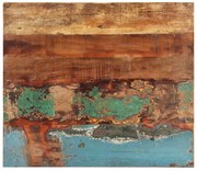 286053 vidaXL Правоъгълен плот за маса, 60x70 см, 25-27 мм, регенериран масив