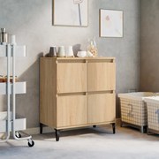 821167 vidaXL Сайдборд, дъб сонома, 60x35x70 см, инженерно дърво