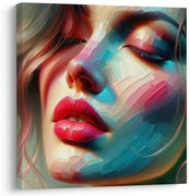 Картина на платно – Абстрактен женски портрет