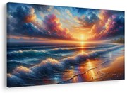 Картина на платно – Залез над морето
