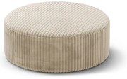 Бежова табуретка от рипсено кадифе Dia – Micadoni