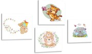 Комплект картини – Животни за деца