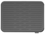 Силиконова подложка за сушене на съдове Brabantia SinkSide 1000206, 43.5x32.5 см, Сгъваема, Тъмносив