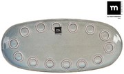 Плато овал LA MEDITERRANEA Almudena Gray, 33x15 cm, порцелан