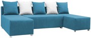 Ъгъл диван Felipe-Light blue