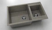 Мивка Vanguard 233, Granicite, 940 Space Gray, с включен сифон