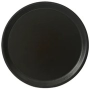 Kulsan - Пластмасова табла за сервиране кръг черно 33х2 см. (33K)KN - 013650