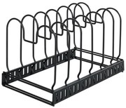 WENKO 53149100 - Държач за капаци и тигани 18x18 cm черен