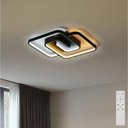 Brilagi - LED димируемо таванно осветително тяло VELO LED/64W/230V 48x48 cm + дистанционно управление