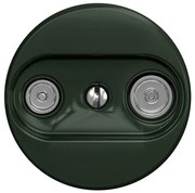 Kliklap - Ретро ТВ+R крайна розетка без рамка, зелена