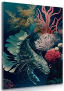 Картина на платно – Сюрреалистична скарида