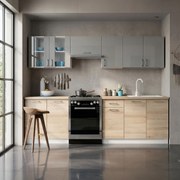 Състав на кухня Eco 2.6-Fusiko-Gkri Gualistero