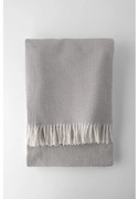 Светлосиво одеяло със съдържание на памук , 140 x 180 cm Zen - Euromant