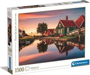 Clementoni - Пъзел High Quality Collection Zaanse Schans 31696 1500 части
