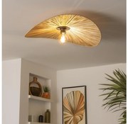 Brilagi - LED плафониера CERIA BOHO 1xE27/40W/230V диам. 60 см рафия