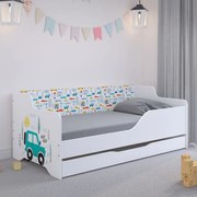 Детско легло за любителите на офроуд автомобили 160х80 см