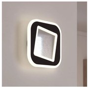 Eglo 901239 - LED аплик MACCHIONI LED/12W/230V 4000K черен