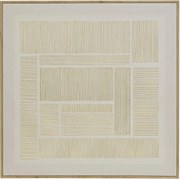 Картина с рамка atmosphera Idrissa, Принт на платно 58x58 см, Ефект алуминий