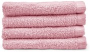 Розови бързосъхнещи памучни кърпи в комплект от 4 бр. 30x30 cm Quick Dry – Catherine Lansfield