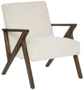 Кресло atmosphera Orac, Хевея - Бял