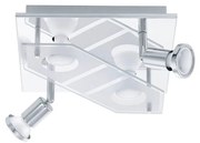 Eglo 75379 - LED RGBW регулируемо осветително тяло CABO-C 4xGU10/4W/230V + DO