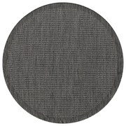 Тъмносив кръгъл външен килим ø 120 cm Giza – Ayyildiz Carpets