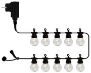 Светлинна верига с 10 броя крушки, дължина 300 cm Lucas Clear – Sirius