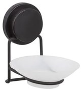 Поставка за сапун Metalife MGS-713, 8х12х17 см, Черен