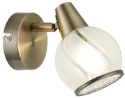 Prezent 14103 - Спот аплик SIENTO 1xE14/40W/230V месинг