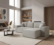 Ъглов диван Malaga mini I-Gkri-Right