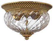 Hinkley HK-PLANTATION-FS-BB - Плафон PLANTATION 2xE27/60W/230V месинг