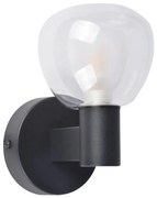 Стенен осветител за баня POLA 1xG9/5W/230V IP44 черен/прозрачен