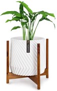 Fox & Fern Zeist, стойки за цветя, 2 височини, комбиниращи, слагат се една в друга дизайн, природни