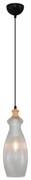 Полилей на кабел BOTTLE 1xE14/4W/230V прозрачен