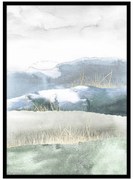 Картина 50x70 cm Green Land – Malerifabrikken