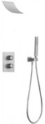 Mexen Salto вградена душ система, хром - 7604-02-00