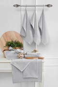 Комплект кухненски кърпи (10 броя), цвят Сив