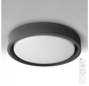 Brilagi -LED димируемо осветително тяло MATTEO LED/60W/230V 3000-6500K Ø 51,5 cm черно + с дистанционно управление