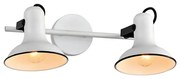 Prezent 75474 - Спот аплик ANDORA 2xE14/40W/230V бял