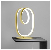 Gea Luce DIVA L ORO SPAZZOLATO-LED Димируема настолна лампа DIVA 17W/230V златист